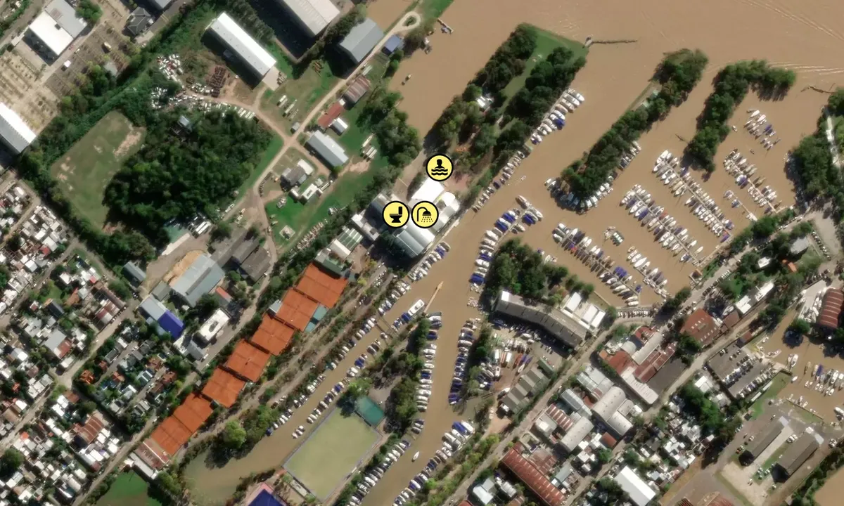 Satelite image of Club San Fernando - Provincia de Buenos Aires