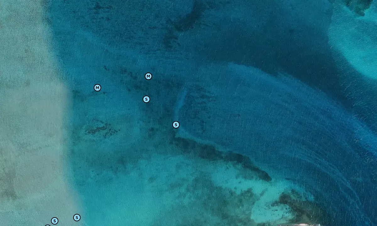 Satelite image of Cockburn Harbor