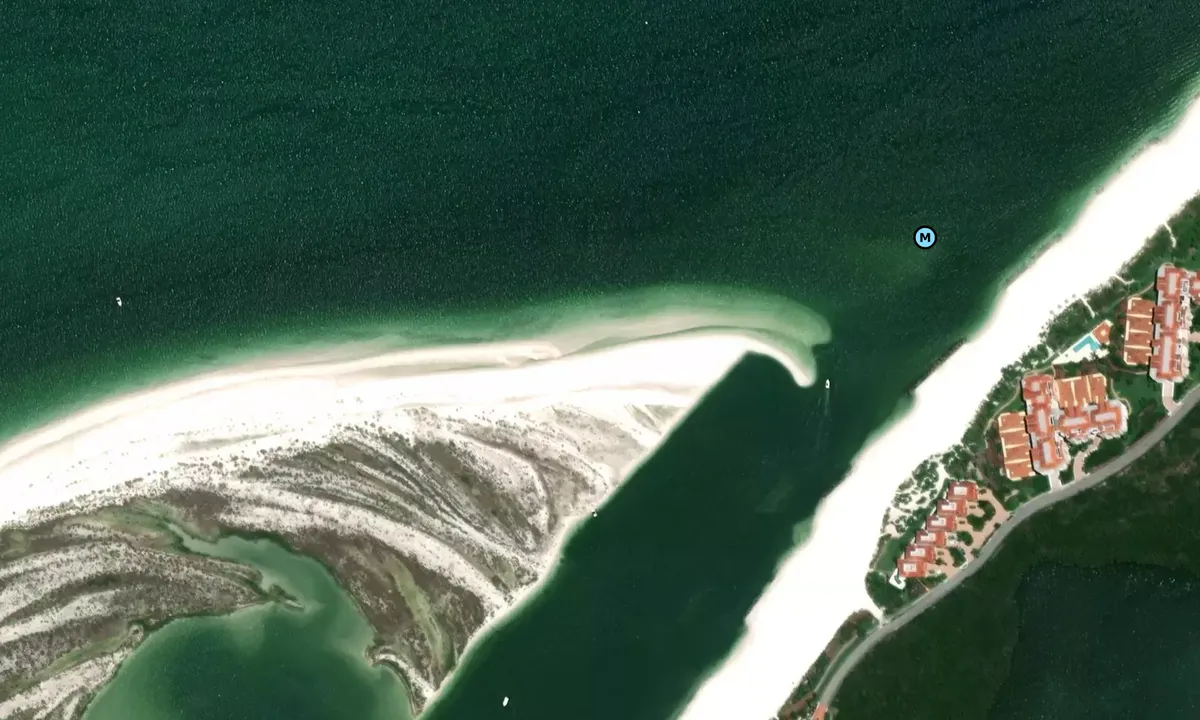 Satelite image of Coconut Island