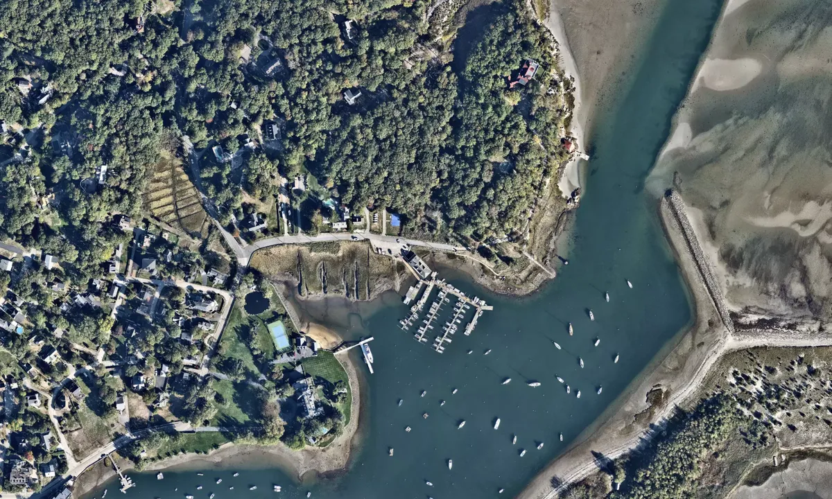 Flyfoto av Cohasset Yacht Club