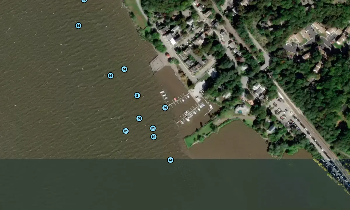 Satelite image of Cold Spring Boat Club