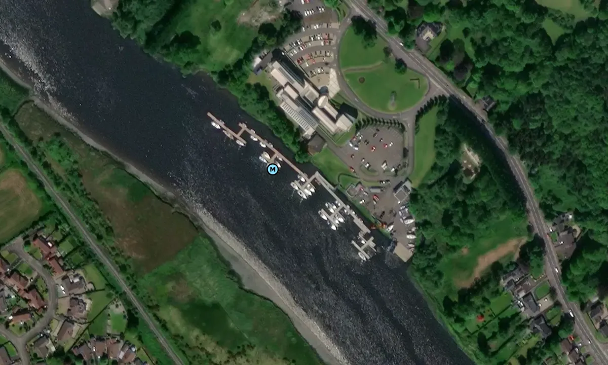 Satelite image of Coleraine Marina