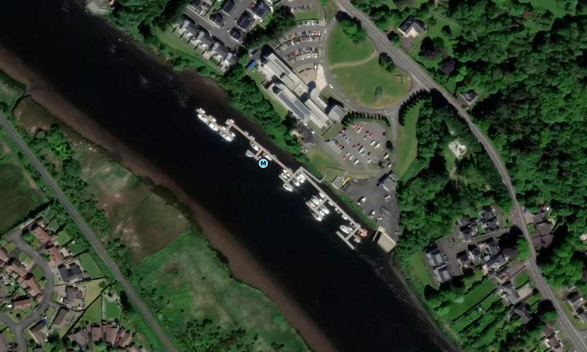 Satelite image of Coleraine Marina