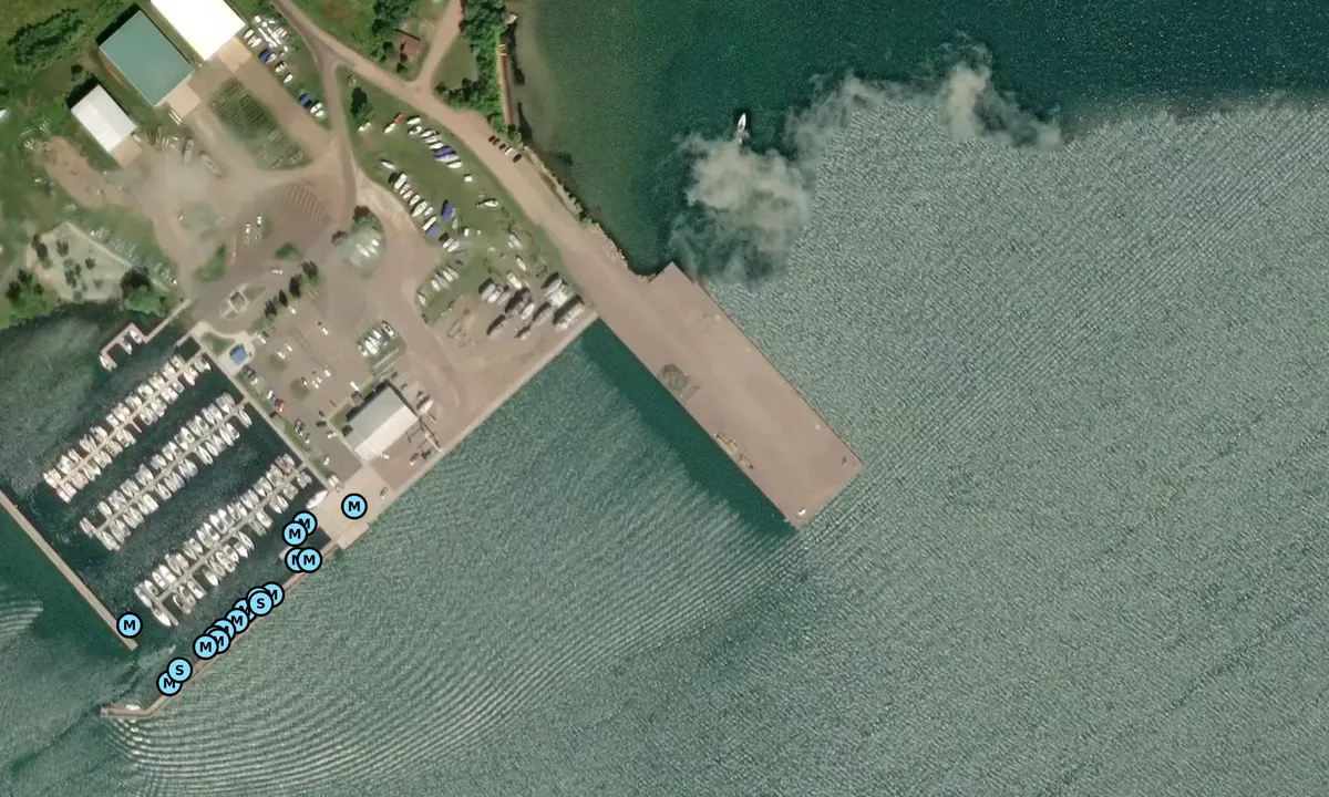 Satelite image of Commercial Dock