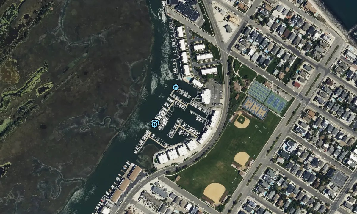 Satelite image of Commodore Bay Marina - Avalon