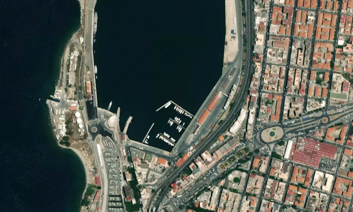 Flyfoto av Compagnia Portuale