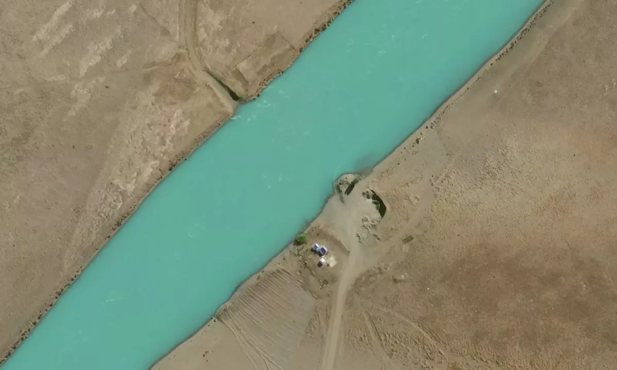 Satelite image of Condor Cliff