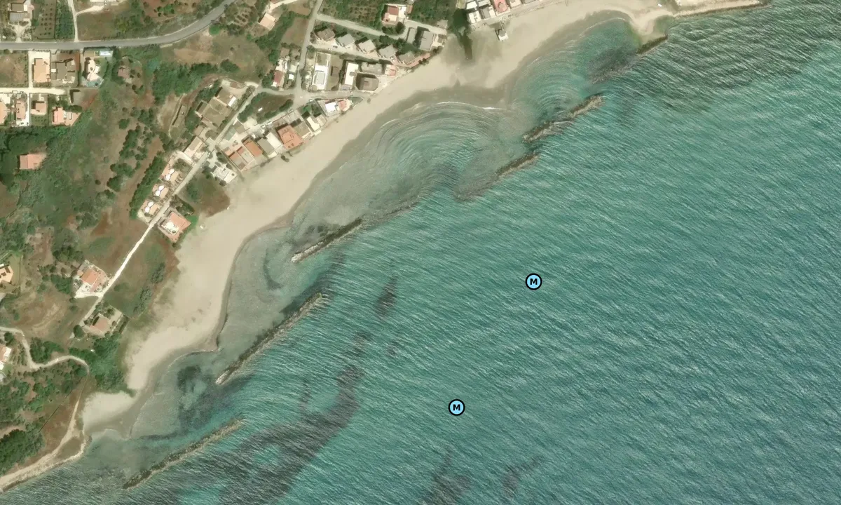 Satelite image of Contrada Foggia