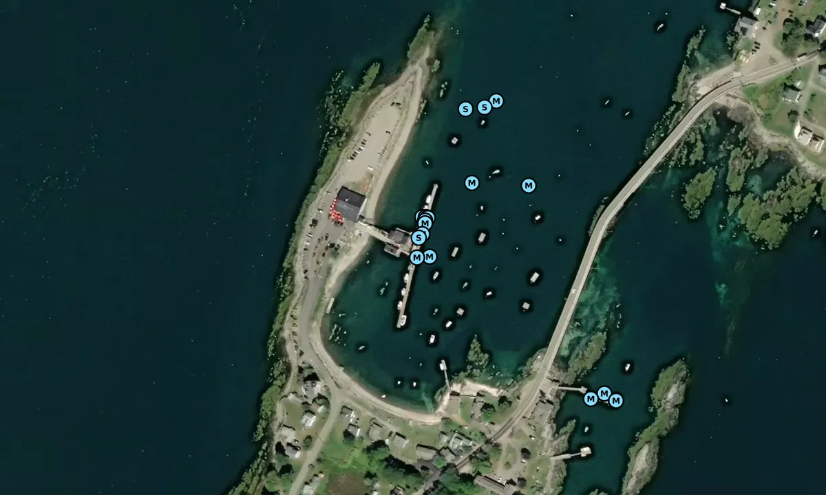 Satelite image of Cook's Lobster House