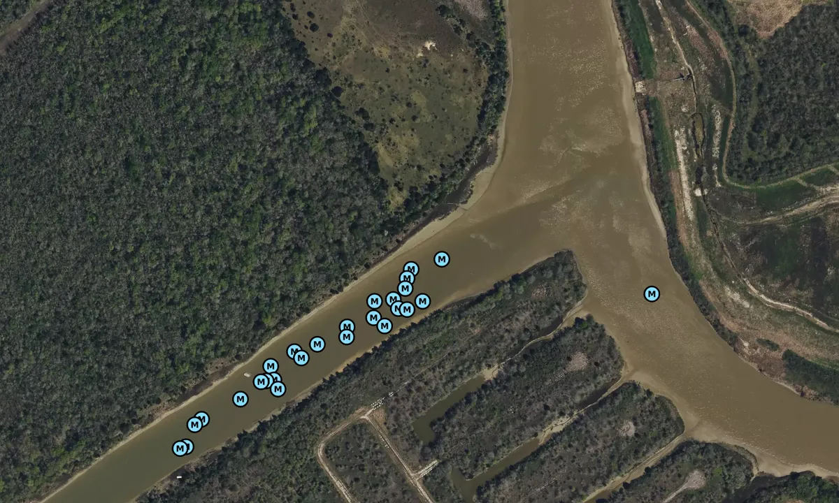 Satelite image of Cooling Canal