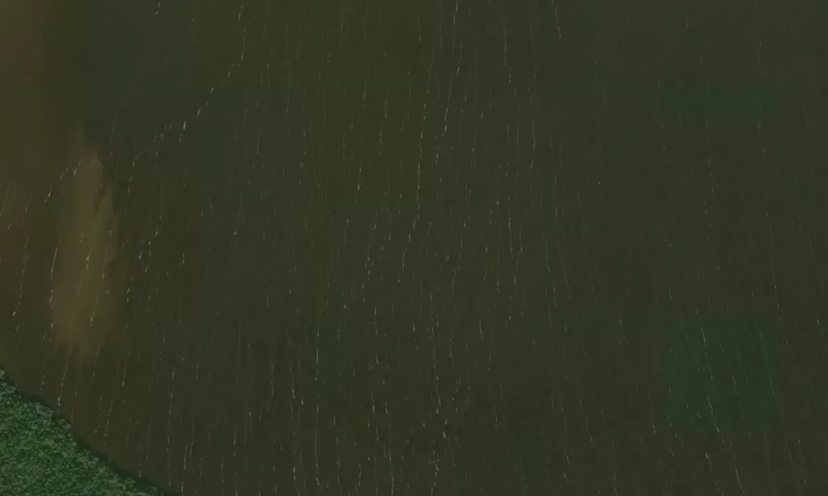 Satelite image of Coot Bay anchoring