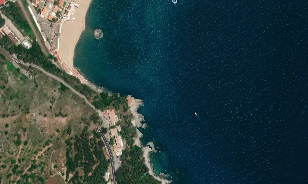 Satelite image of Copanello