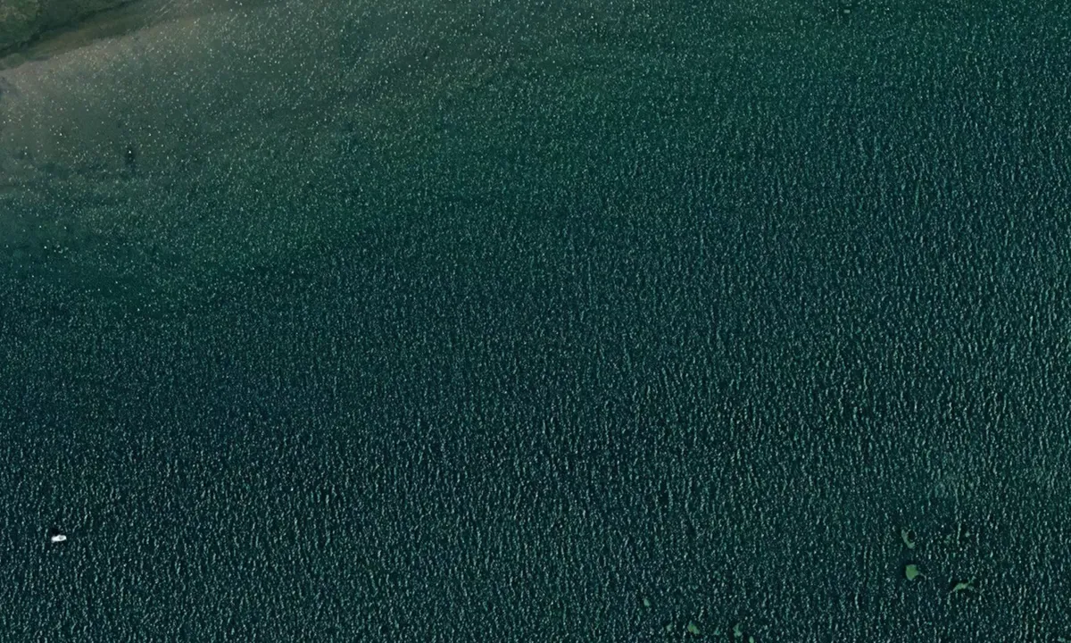 Flyfoto av Copperas Bay