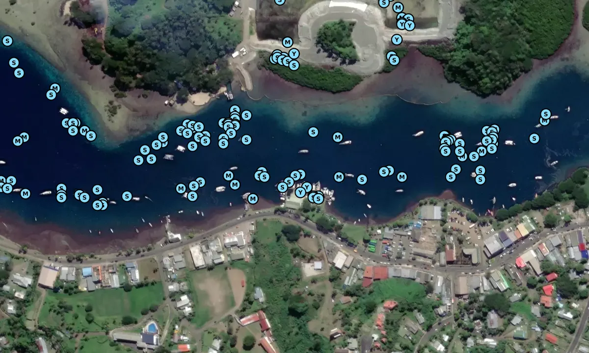 Satelite image of Copra Shed Marina