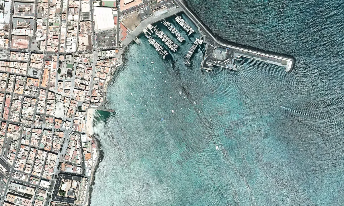 Flyfoto av Corralejo