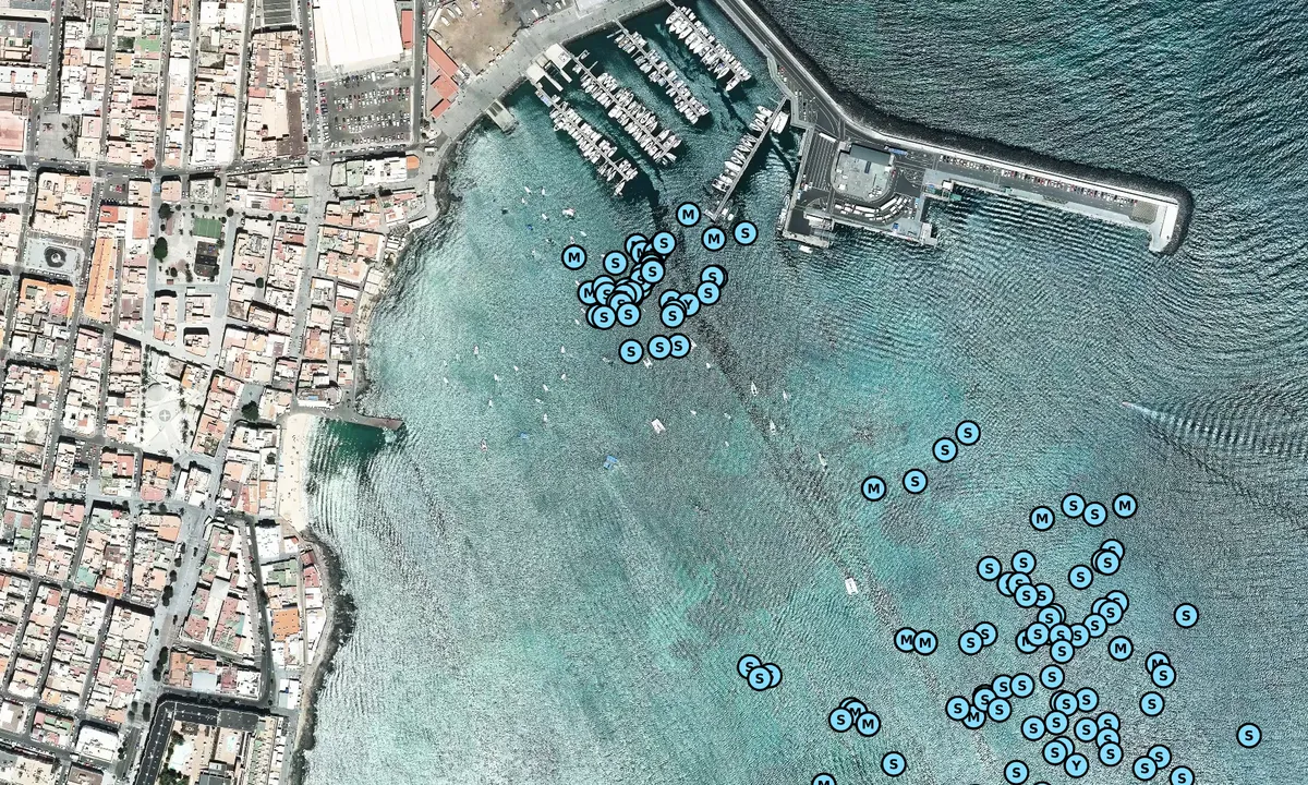 Satelite image of Corralejo