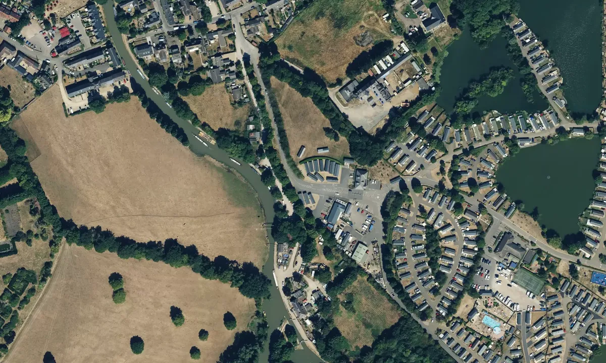 Satelite image of Cosgrove Marina