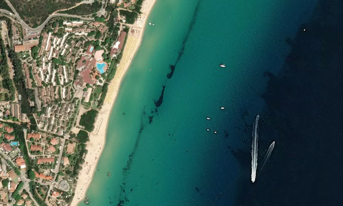 Flyfoto av Costa Rei