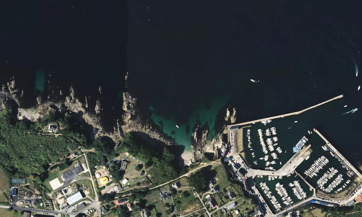 Flyfoto av Côte d'Heno
