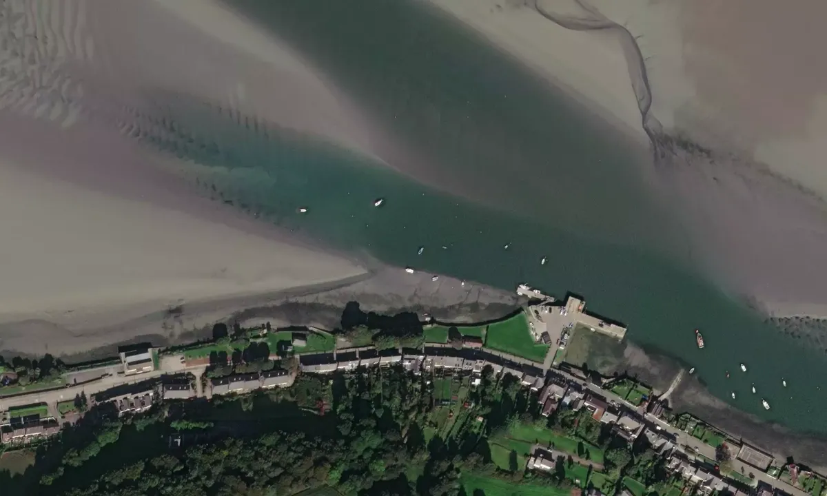 Flyfoto av Courtmacsherry