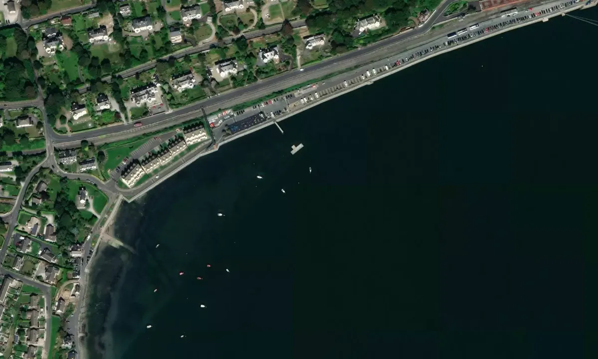 Flyfoto av Cove Sailing Club Marina