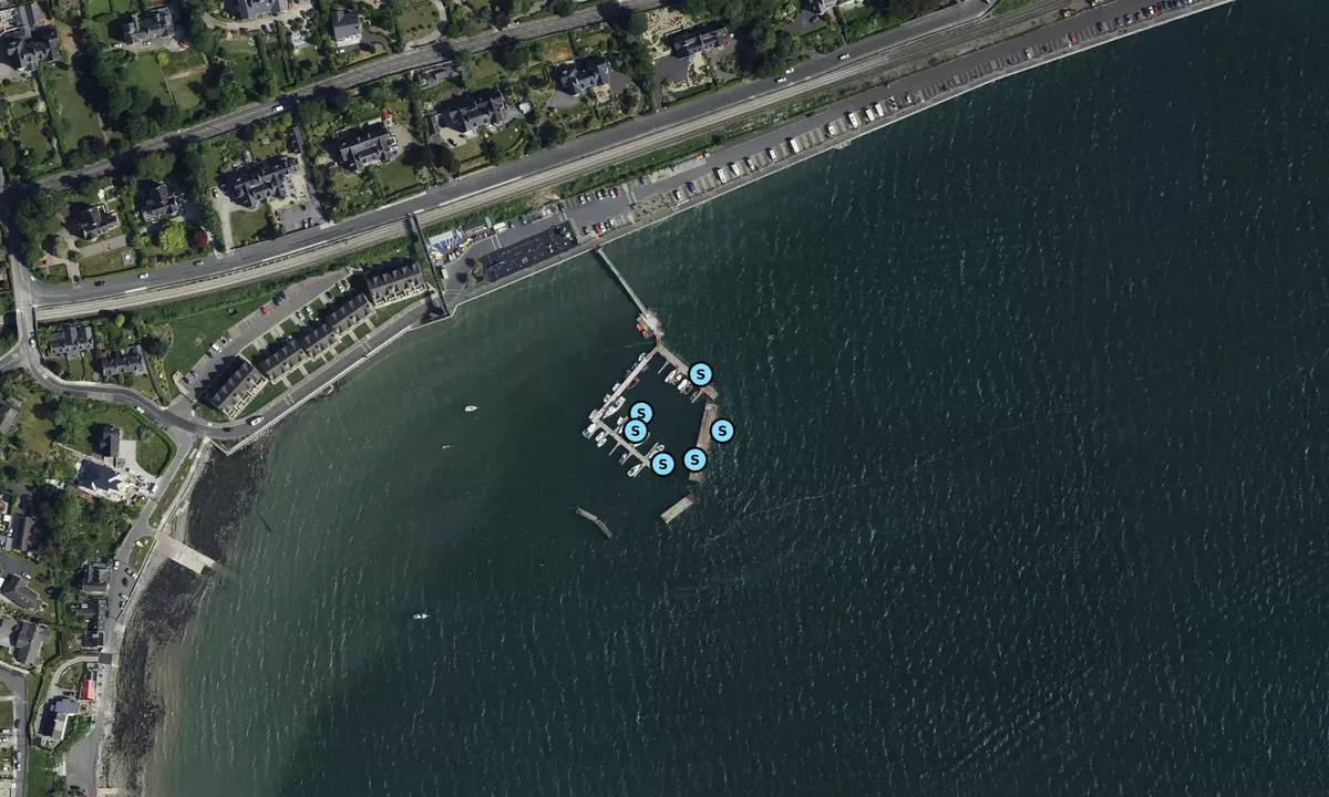 Satelite image of Cove Sailing Club Marina