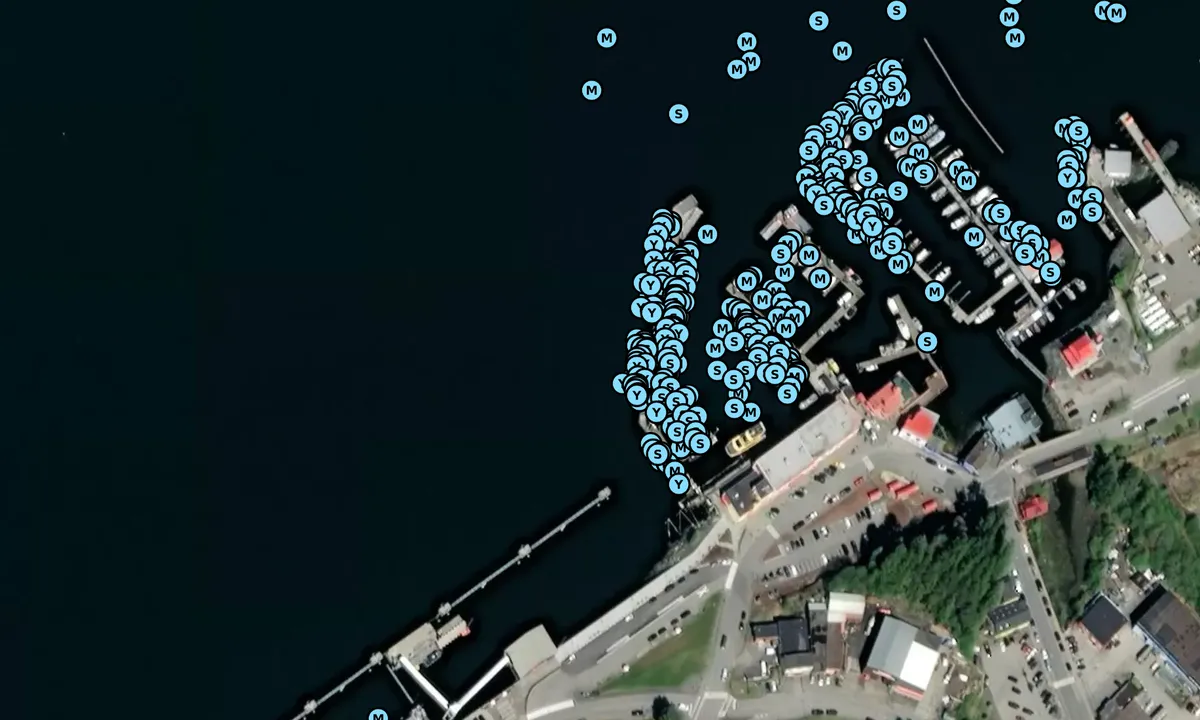 Satelite image of Cow Bay Marina