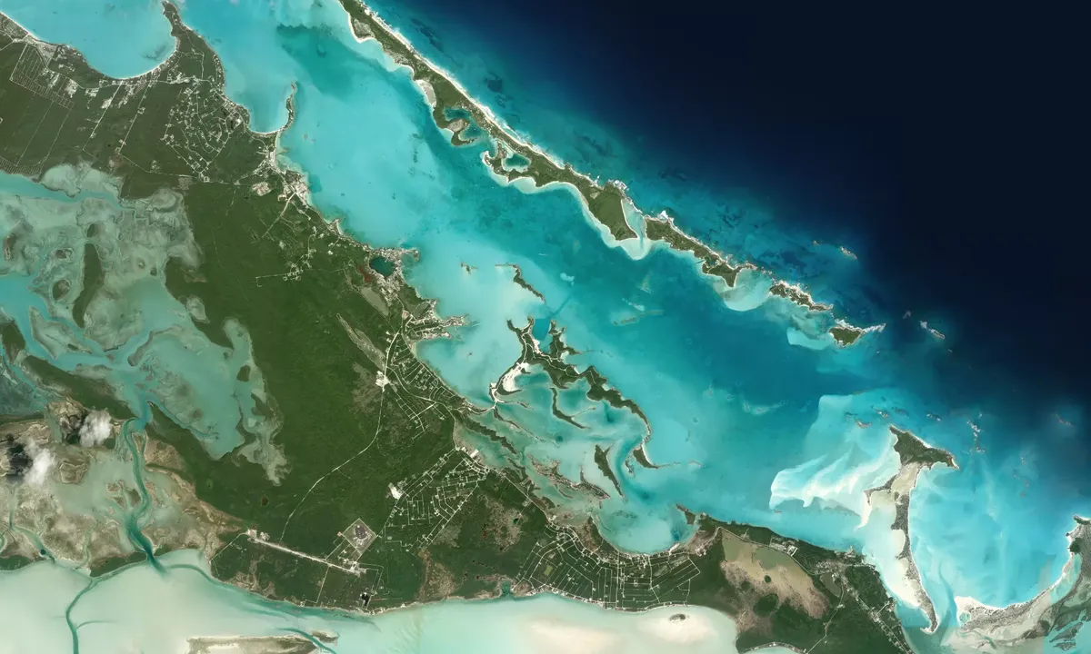 Flyfoto av Crab Cay