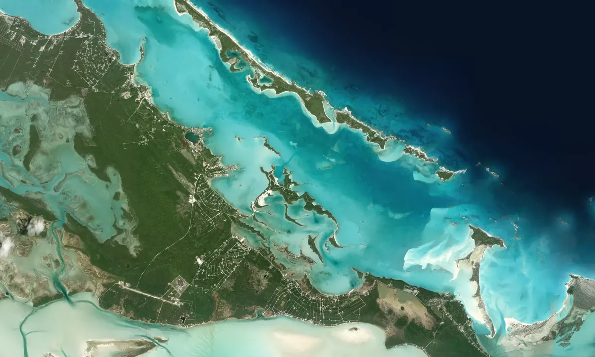 Flyfoto av Crab Cay Cove
