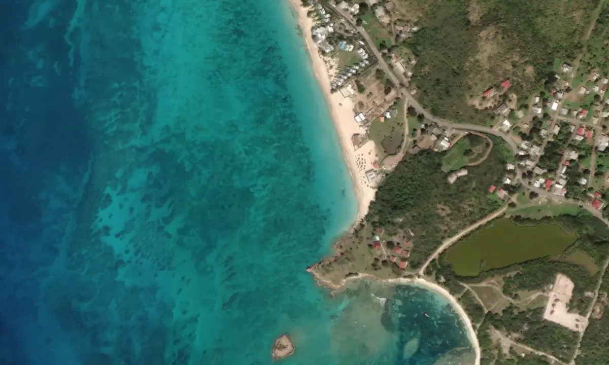 Flyfoto av Crab Hill Bay