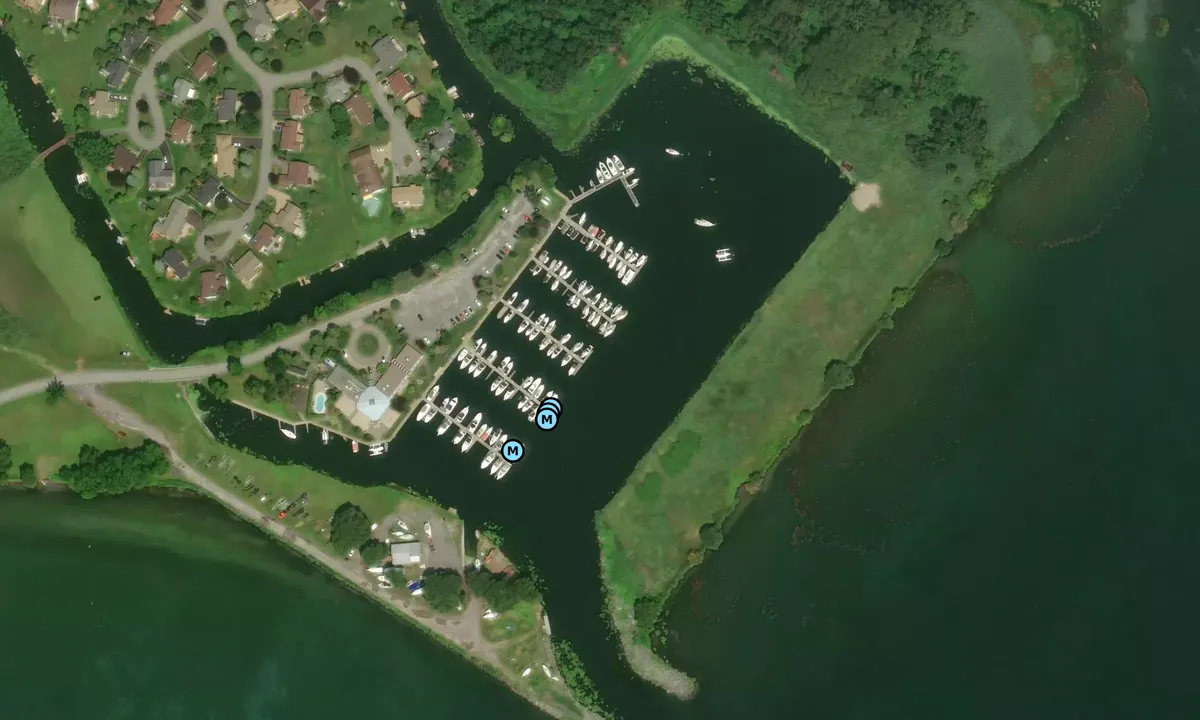 Satelite image of Creg Quay Marina