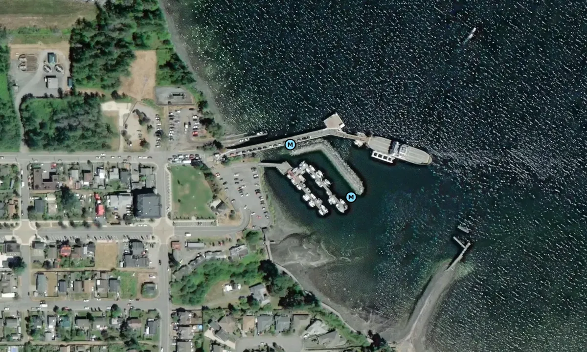 Satelite image of Crofton Harbour