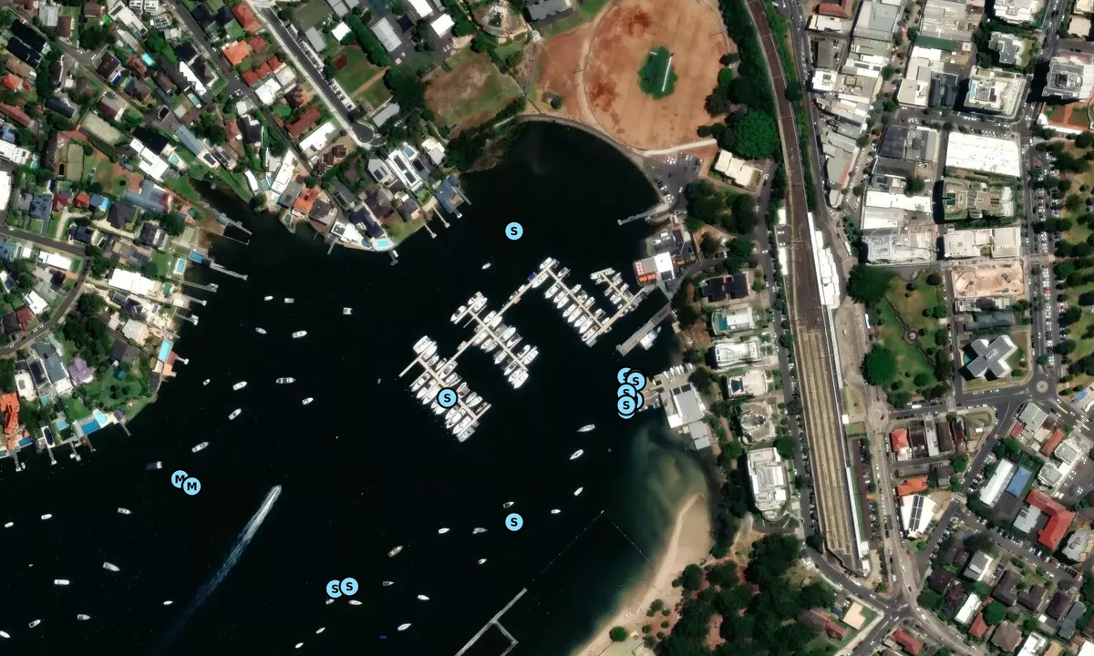 Satelite image of Cronulla Marina - Sutherland Shire