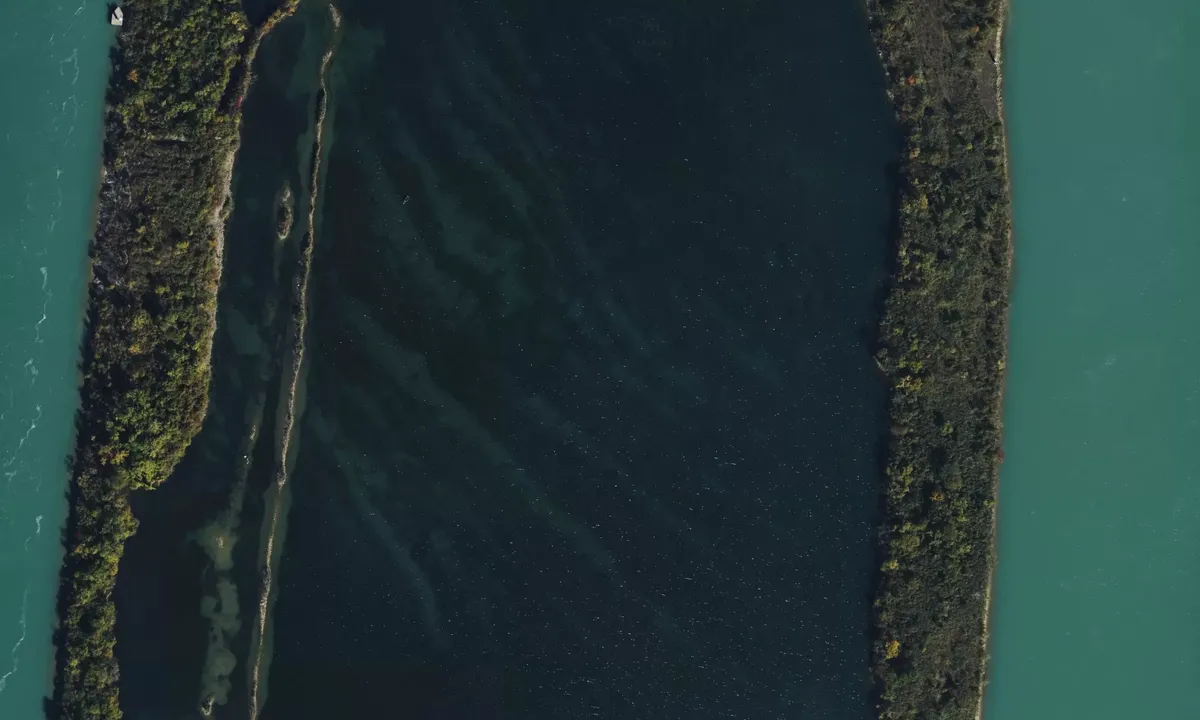 Satelite image of Crystal Bay