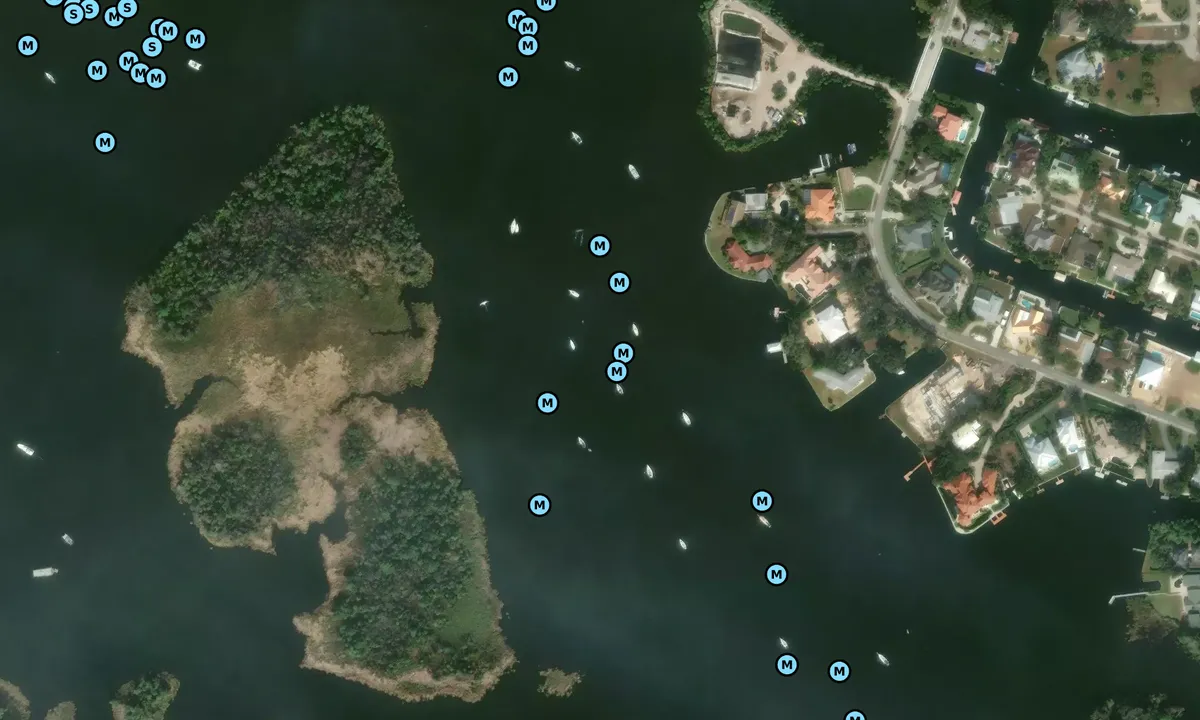 Satelite image of Crystal River - 2