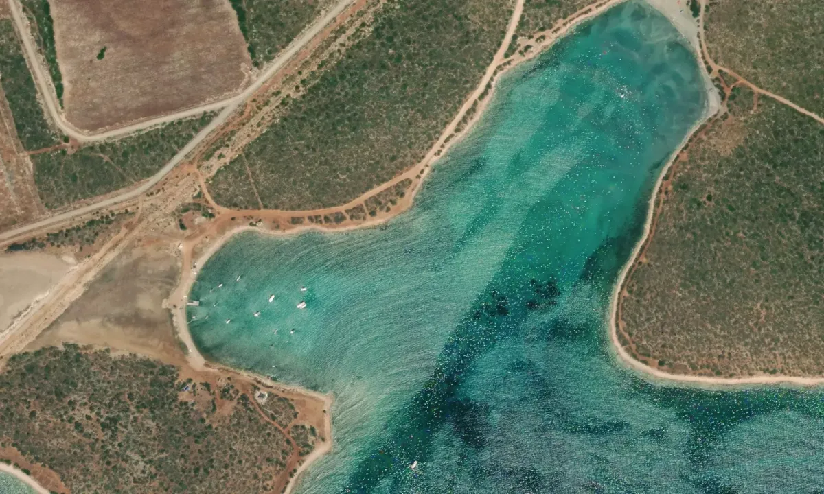 Flyfoto av Çukurcuk Bay