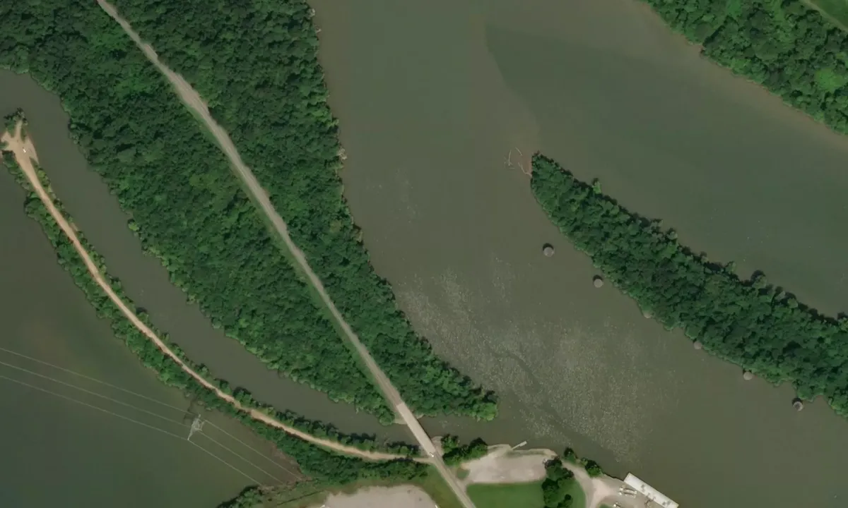 Satelite image of Cumberland City