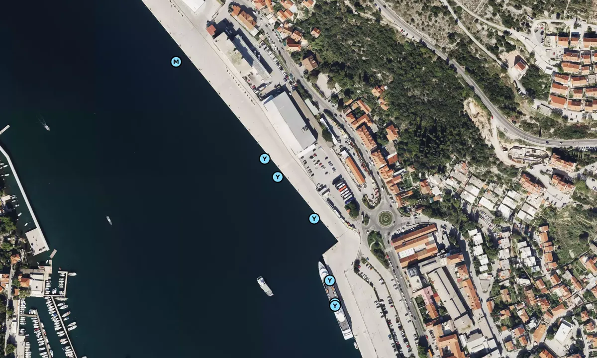 Satelite image of Customs and Immigration Q Dock