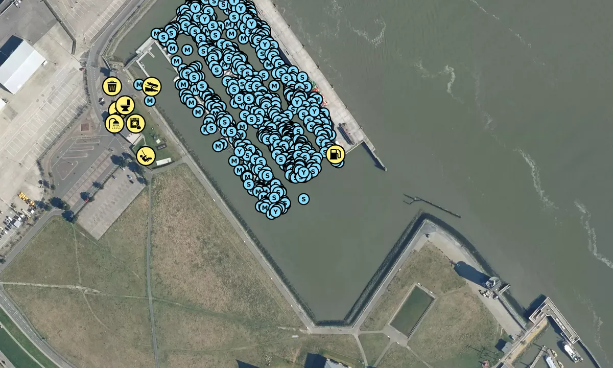 Satelite image of Cuxhaven