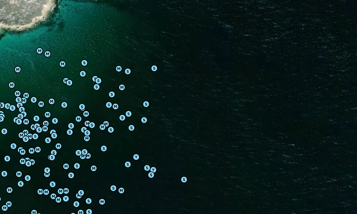 Satelite image of Cuyler Harbor