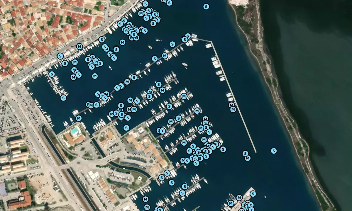 Satelite image of D-Marin Lefkas Marina