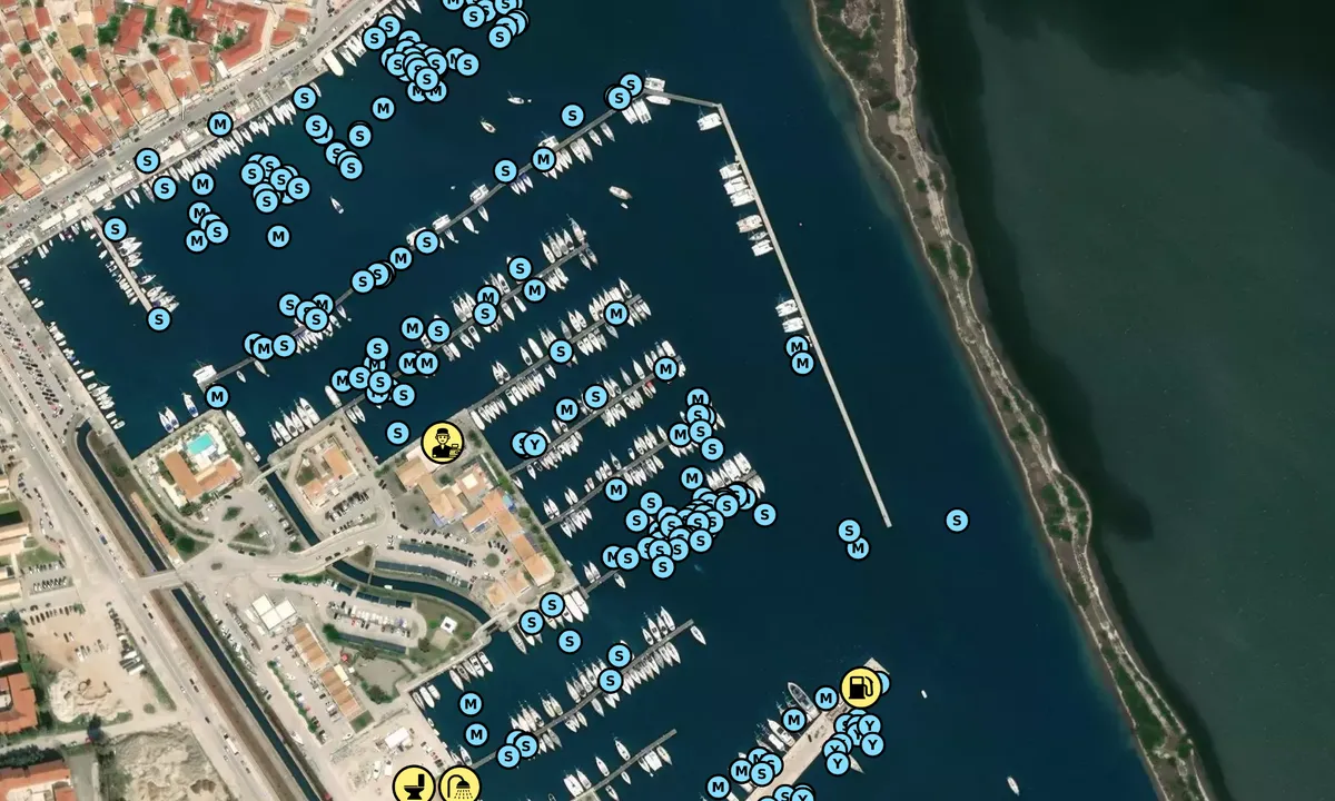 Satelite image of D-Marin Lefkas Marina