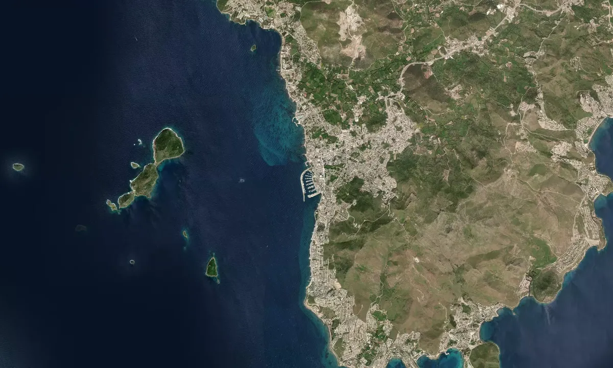 Flyfoto av D-Marin Turgutreis
