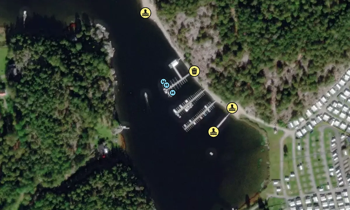 Satelite image of Daftö