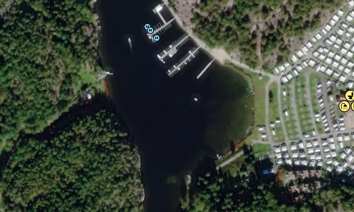 Satelite image of Daftö