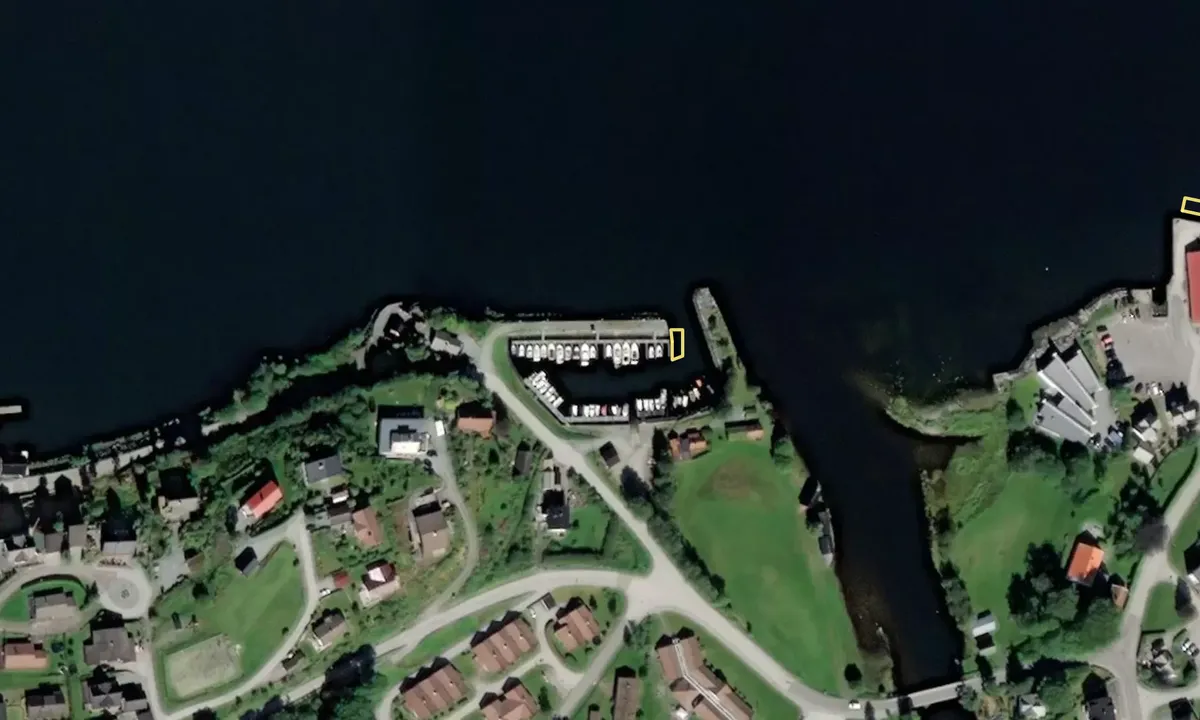 Satelite image of Dale Båthavn
