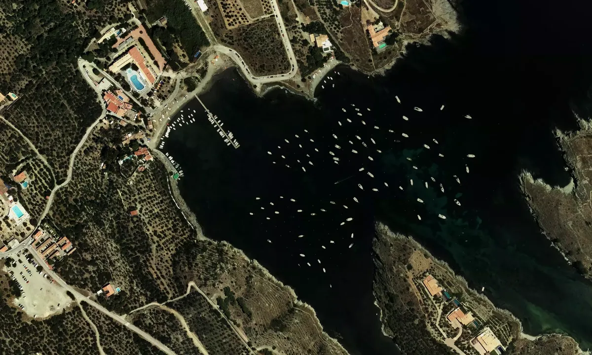 Flyfoto av Dali