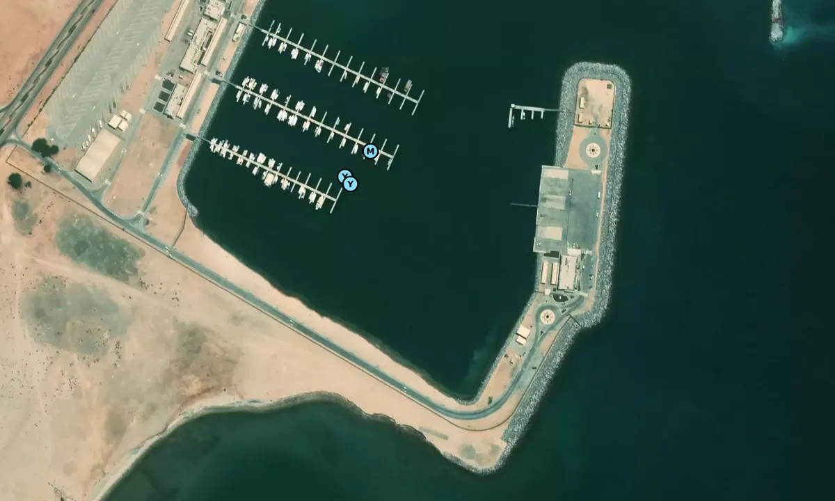 Satelite image of Dalma Island