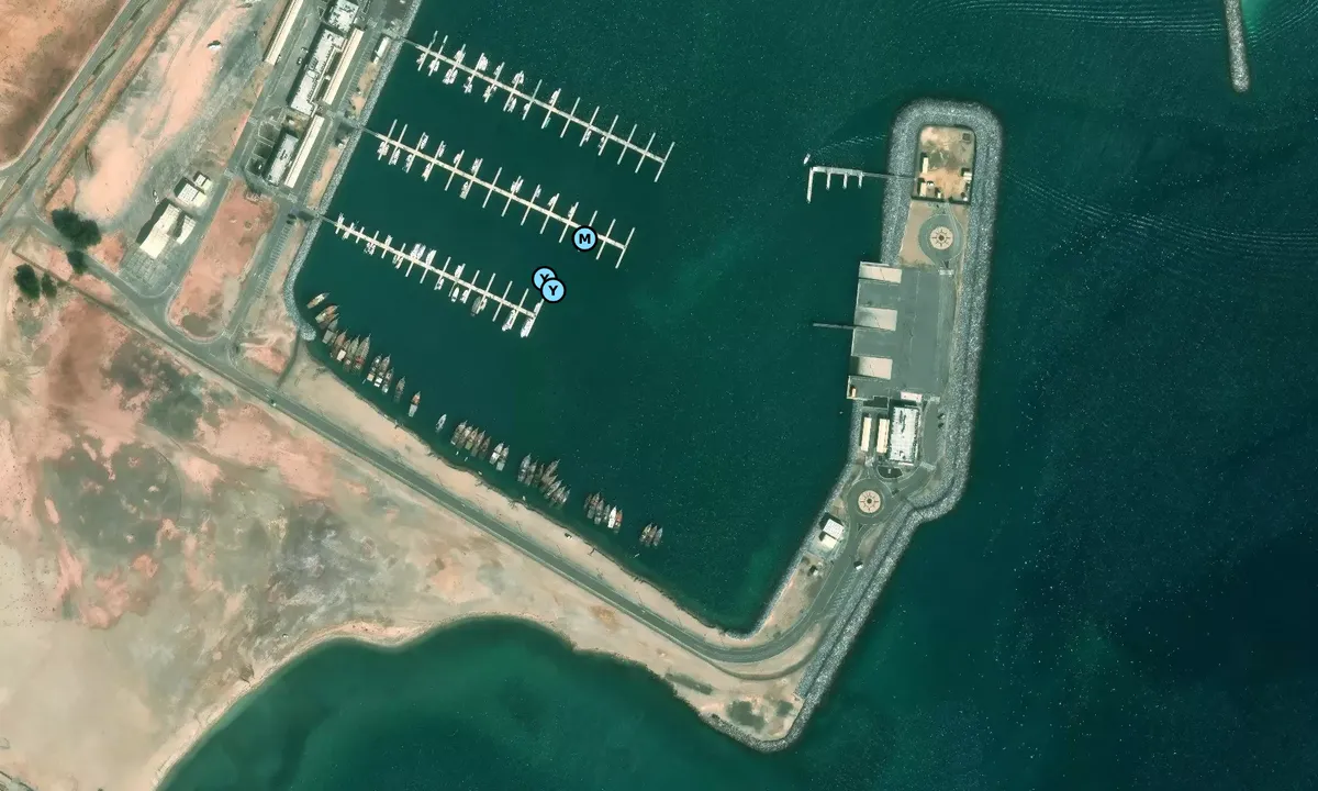 Satelite image of Dalma Island