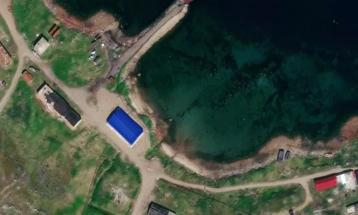Satelite image of Dalniye Zelentsy